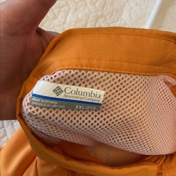 Columbia Sportswear PFG Orange Size XXL Omni-Shield short sleeve Fishing Hiking - Picture 4 of 10